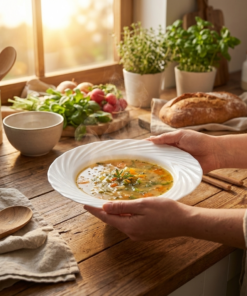 PRATO OPALINE JASMIM