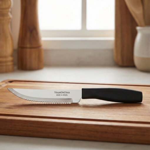 Faca para Churrasco Inox 4 Leme Tramontina