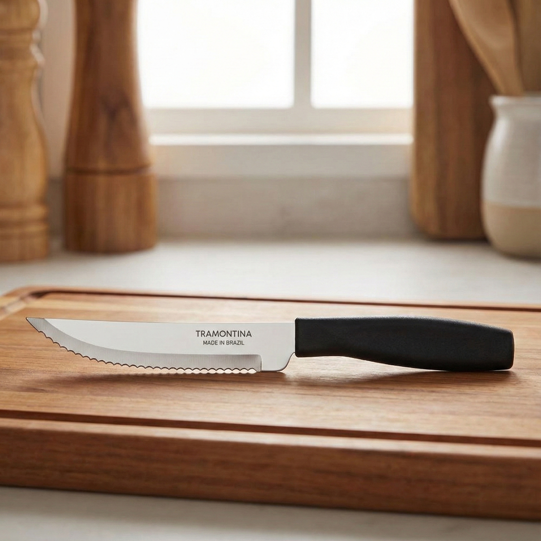 faca churrasco tramontina inox