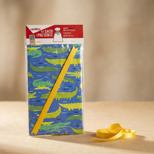 Kit saco de presente Serviço decoração 75x105 Infantil Juvenil Escolar