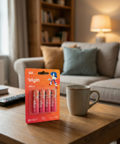 Pilha AA Zinco Elgin