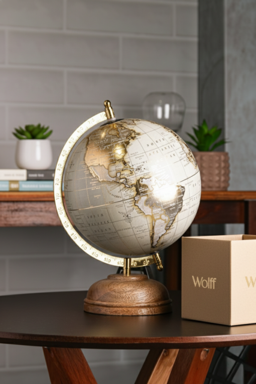 Globo Decorativo Wolff Dourado Wolff