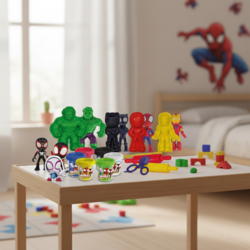 Massinha Spidey e Seus Amigos Cotiplás