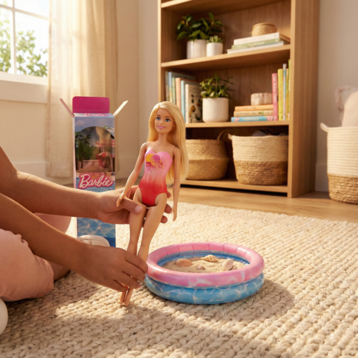 Boneca Barbie Coleção Praia Verão Modelos Mattel