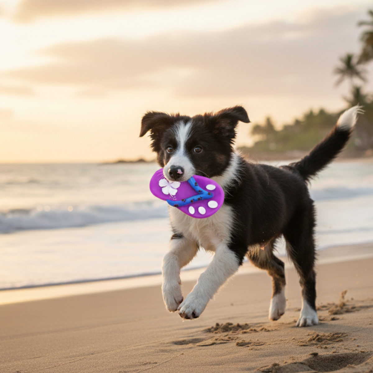 chinelo de Borracha Brinquedo para pet Wellmix