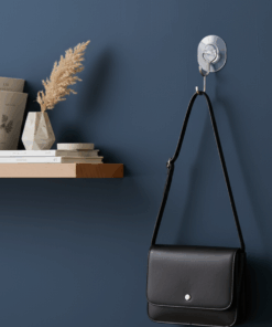 Gancho Adesivo de Plástico 6uni 5kgs Multiuso Transparente