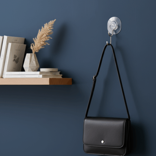 Gancho Adesivo de Plástico 6uni 5kgs Multiuso Transparente