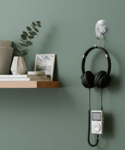 Gancho Adesivo de Plástico 6uni 5kgs Multiuso Transparente