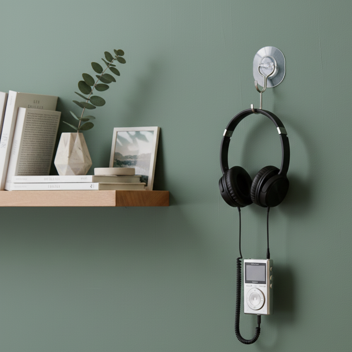 Gancho Adesivo de Plástico 6uni 5kgs Multiuso Transparente