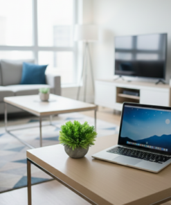 Arranjo Planta Artificial Vaso em Cerâmica 13X9cm