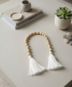 Colar Decorativo boho para mesas com Design Artesanal
