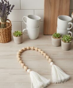 Colar Decorativo boho para mesas com Design Artesanal