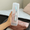 Estojo de Plástico para Higiene Bucal