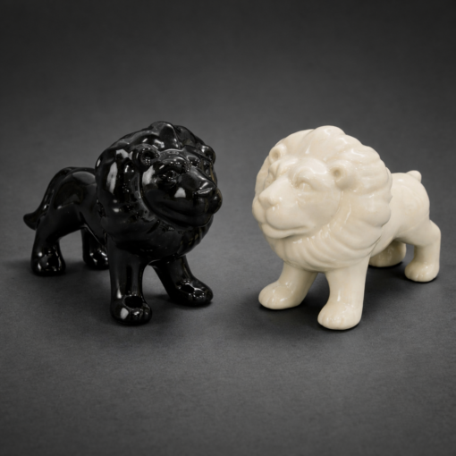 Estatueta de Leão Pequeno para Decoração