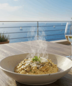 Prato com Fundo Campestre Bio Flores Porto Brasil 22cm