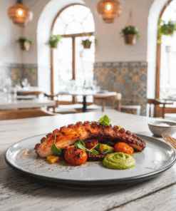 Prato Raso Bio Stoneware Nipo Porto Brasil 27cm