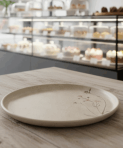 Prato de sobremesa Campestre Bio Stoneware Porto Brasil 22cm