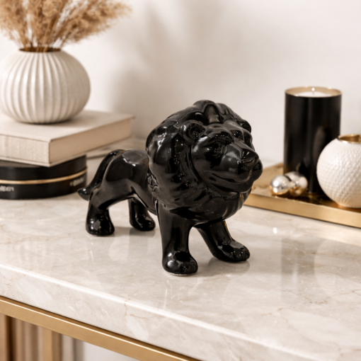 Estatueta de Leão Grande para Decoração