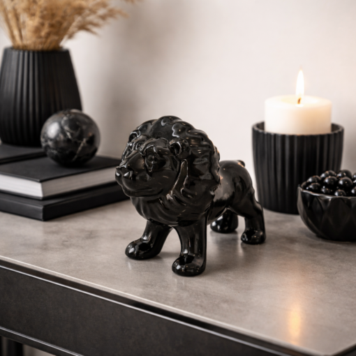 Estatueta de Leão Grande para Decoração