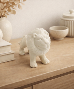 Estatueta de Leão Grande para Decoração