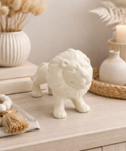 Estatueta de Leão Grande para Decoração