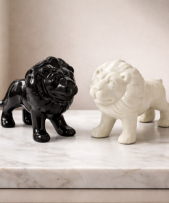Estatueta de Leão Grande para Decoração