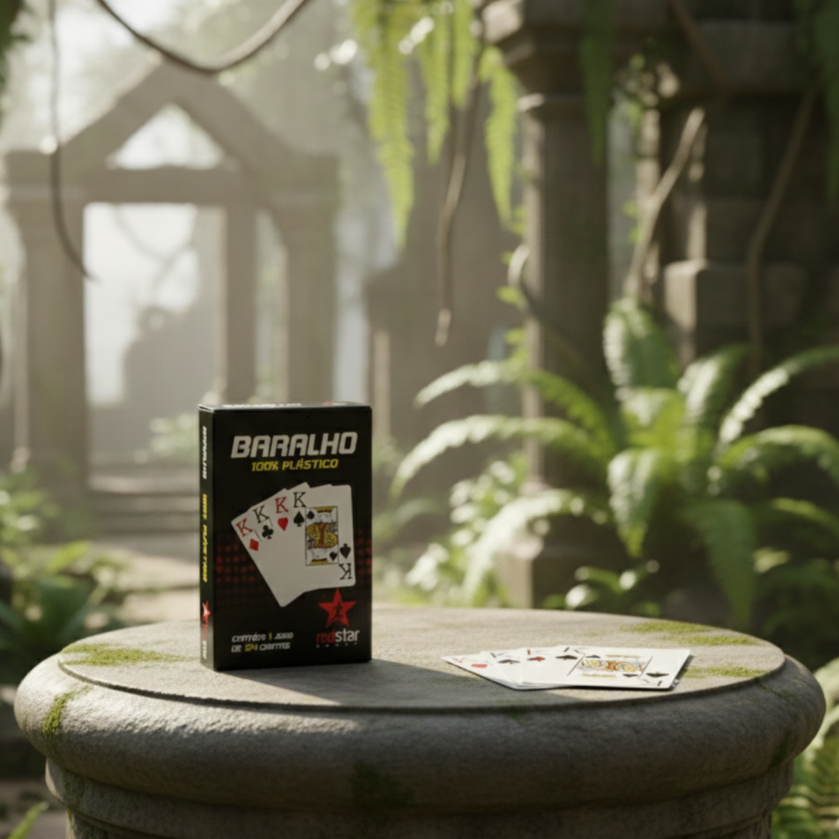 Baralho De Truco Com 54 Cartas Red Star