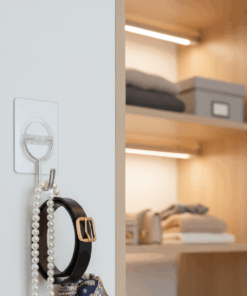 Gancho Adesivo de Plástico 3uni 15kg Multiuso Transparente