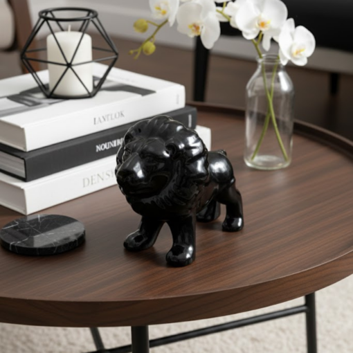 Estatueta de Leão Médio para Decoração