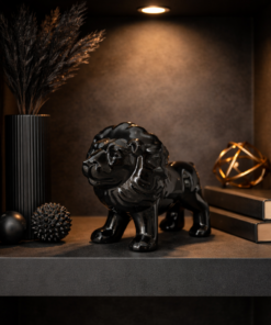 Estatueta de Leão Pequeno para Decoração