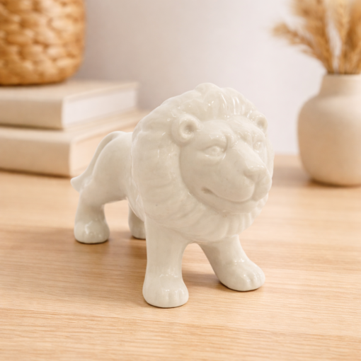 Estatueta de Leão Médio para Decoração