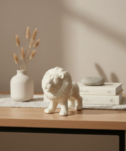 Estatueta de Leão Médio para Decoração