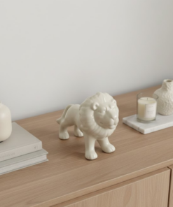 Estatueta de Leão Médio para Decoração