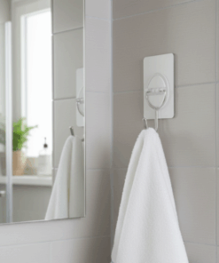 Gancho Adesivo de Plástico 3uni 15kg Multiuso Transparente