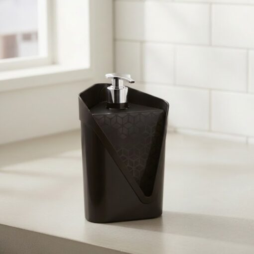Dispenser Click para Sabonete Líquido ou Detergente Preto Uz