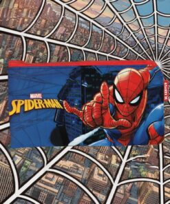 Estojo Fino Homem Aranha Marvel Escolar Infantil
