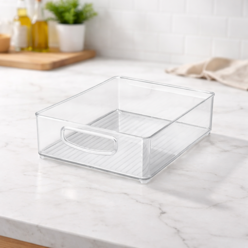 Organizador Transparente para Geladeira Freebox Niquelart