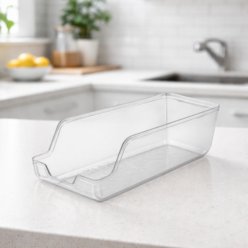 Organizador Porta Latas para Geladeira Transparente