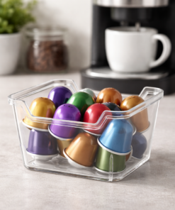 Organizador de Gaveta Pequeno Plástico Transparente Multiuso UZ