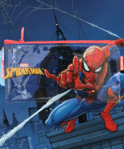 Estojo Fino Homem Aranha Marvel Escolar Infantil