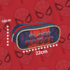 Kit Super Spider Escolar Mochila Lancheira e Estojo - Grátis Canetinhas 24 cores