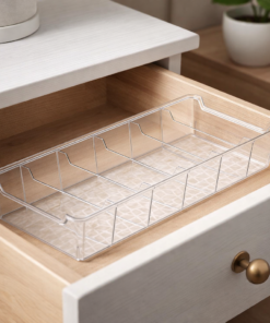 Organizador de Gaveta Divisórias Transparente