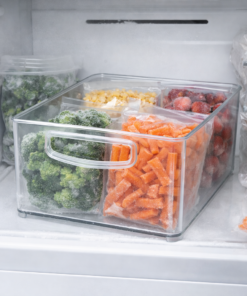 Organizador Multiuso Transparente Freebox Crystal 20x12x27 Niquelart