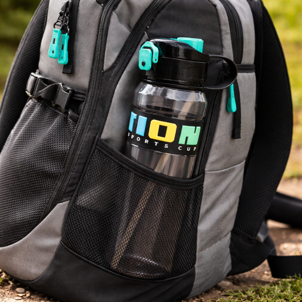 Garrafa Sport 1,5L com Canudo Ideal para Academia e Esporte