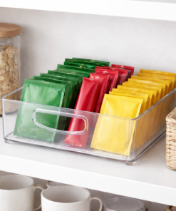 Organizador Transparente para Geladeira Freebox Niquelart