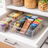 Organizador Transparente para Geladeira Freebox Niquelart