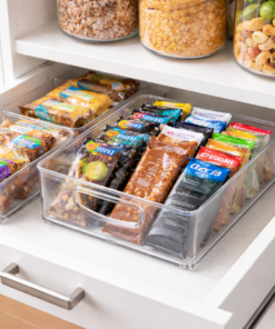 Organizador Transparente para Geladeira Freebox Niquelart