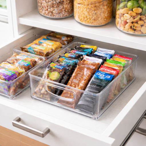 Organizador Transparente para Geladeira Freebox Niquelart