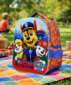 Mochila Infantil Patrulha Canina Para Escola