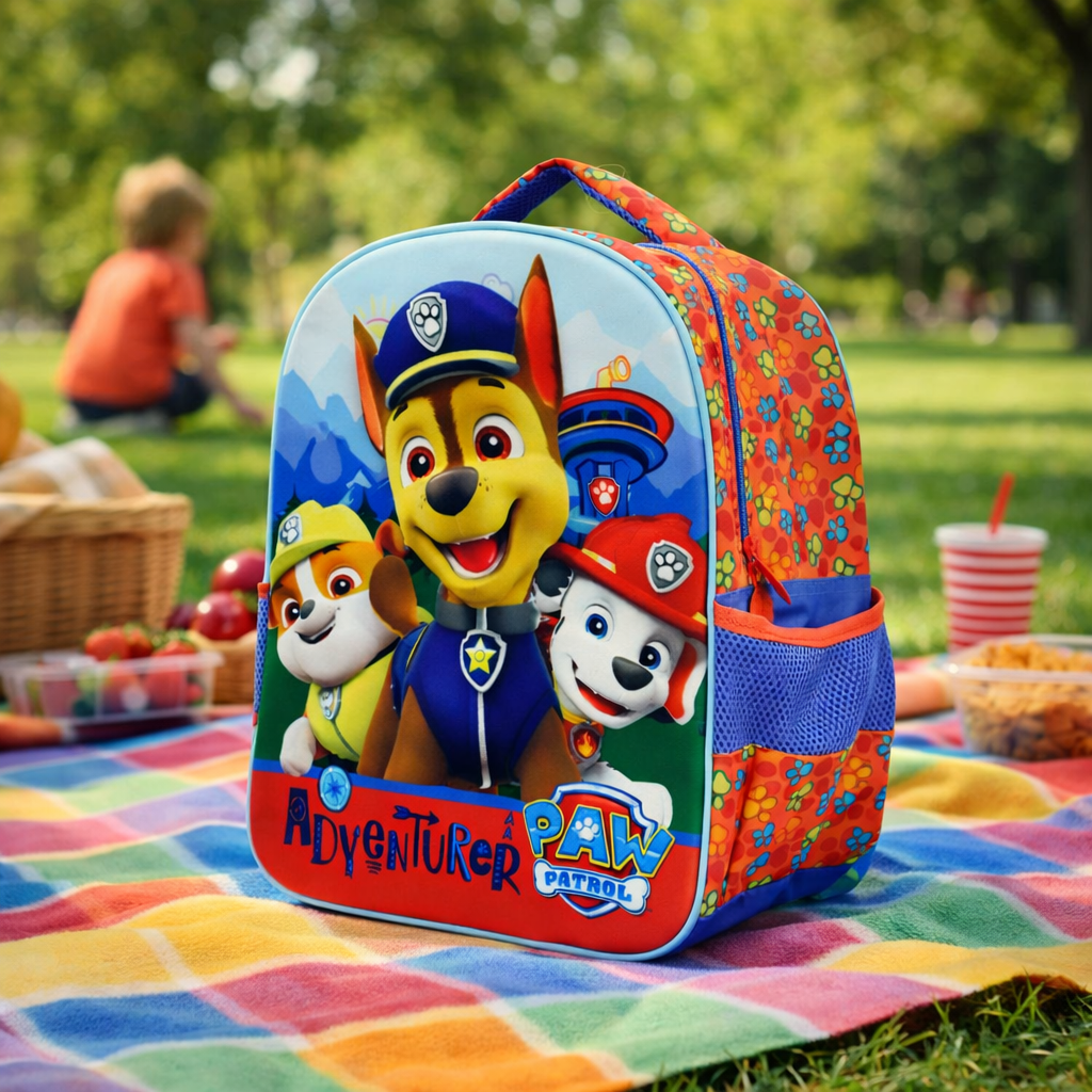 Mochila Infantil Patrulha Canina Para Escola